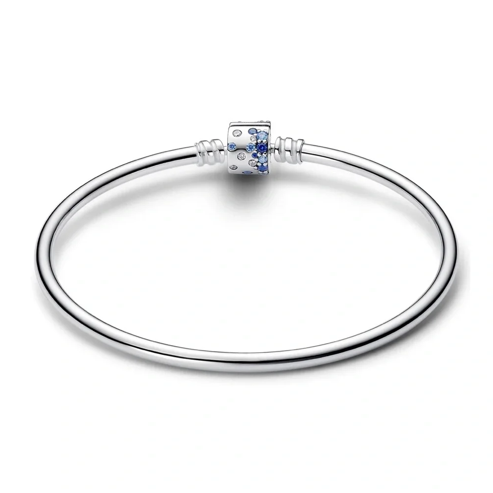 Pandora Limited Edition Sparkling Barrel Clasp Bangle